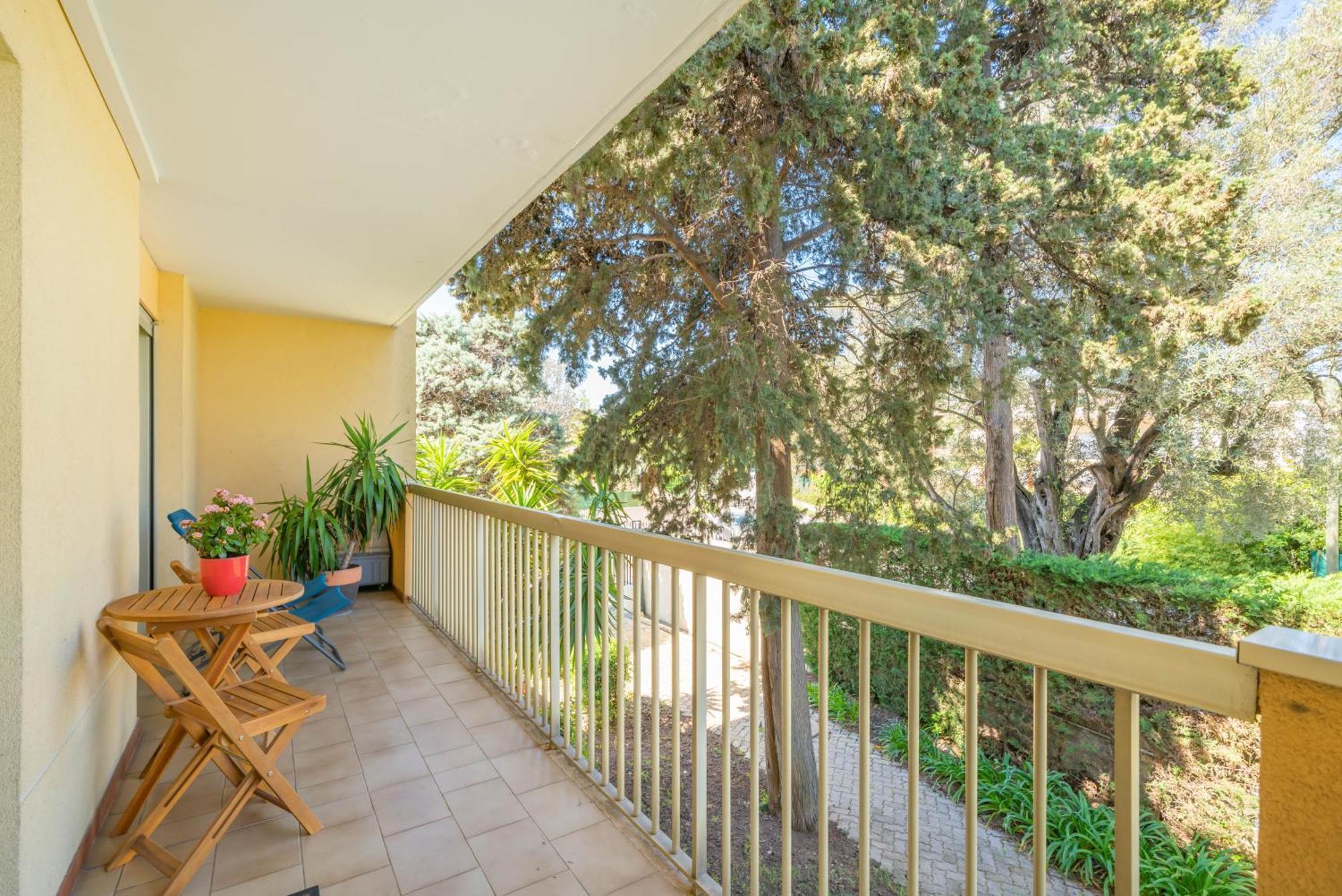 Spacious Apartment At A 5 Min Walk From The Beach Antibes Luaran gambar